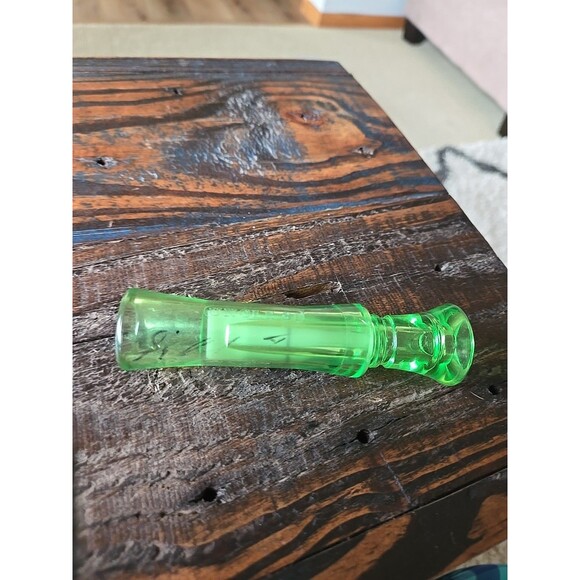 Signed Duck Commander DC2013 Uncle Si Duck Call Single Reed Polycarbonate Green - Picture 1 of 16